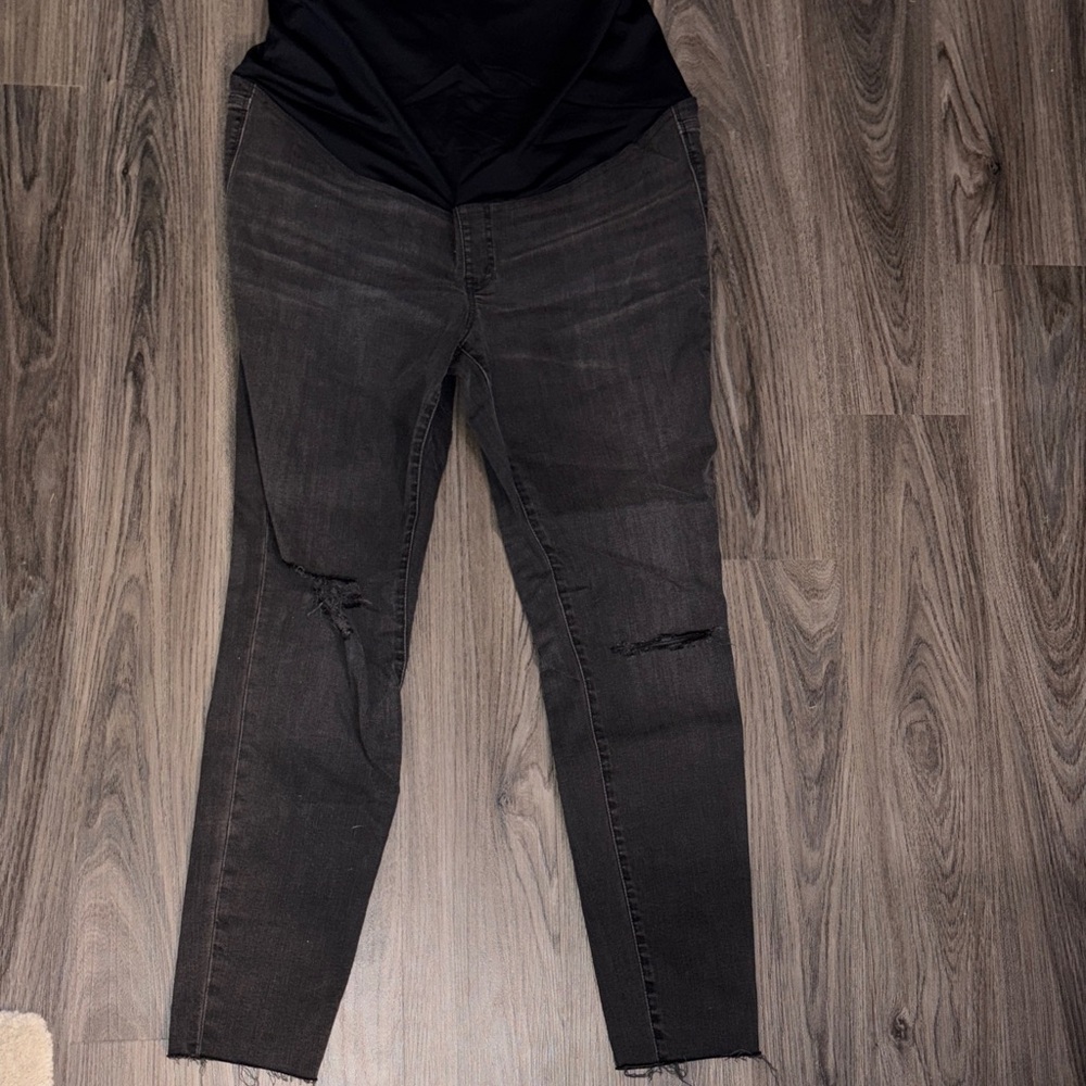 Madewell Maternity Skinny jeans black sz31 BNWT